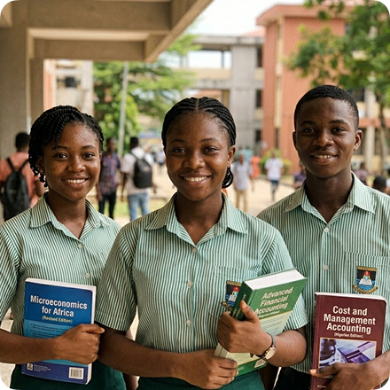 Students being rewarded